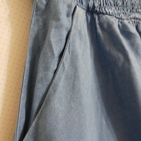 TORRID Light Blue Chambray Mini Denim Dress - Picture 3 of 8